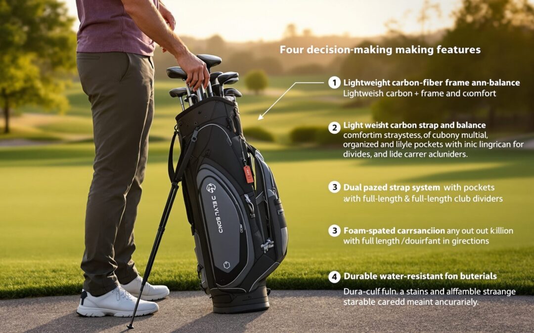 4 critères pour choisir le bon sac de golf